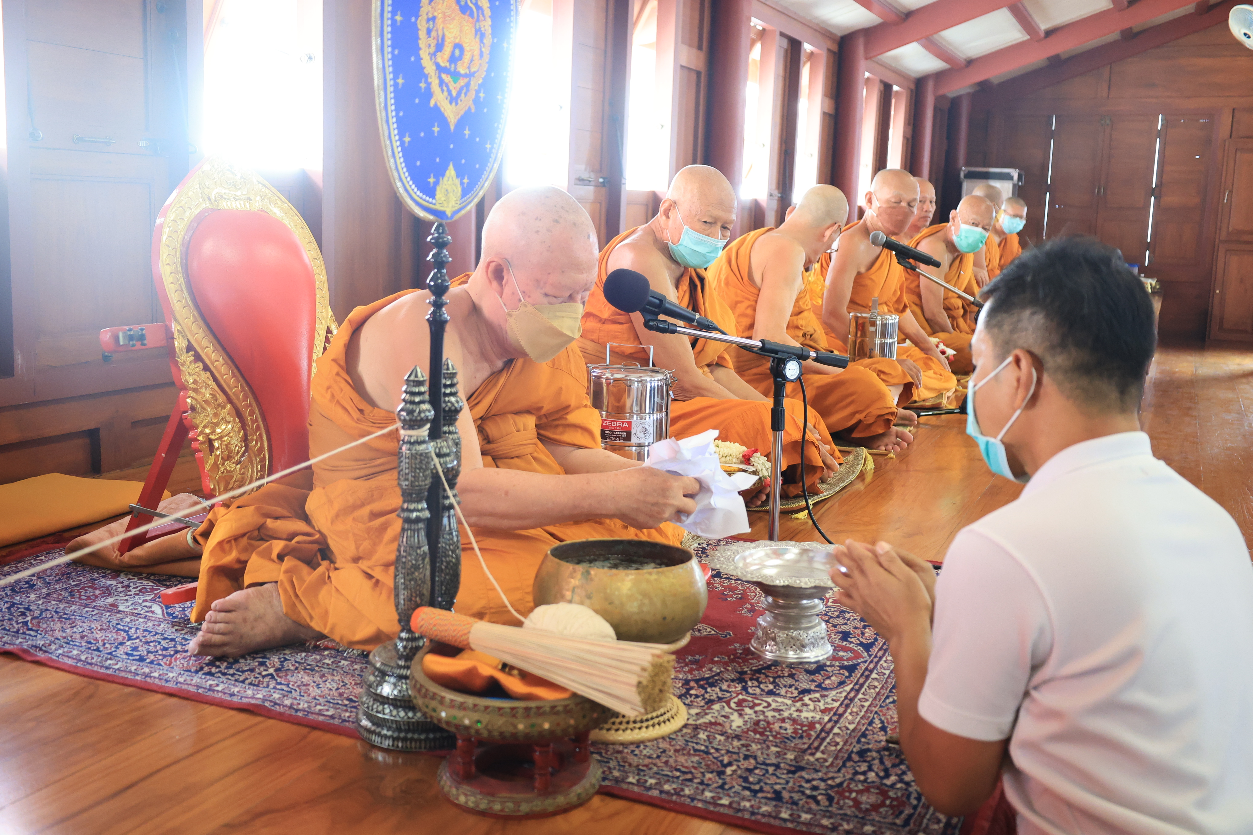 title - เลขาธิการ ส.ป.ก. เป็นประธานในพิธีทำบุญถวายสังฆทานอุทิศส่วนให้พี่น้องช่างสำรวจผู้ล่วงลับ ประจำปี 2569 